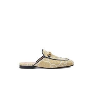 Gucci - Beige GG Princetown Loafers - IT 37
